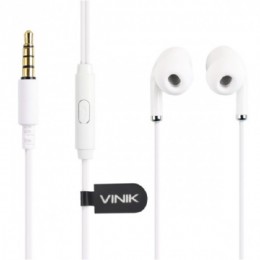 Fone de Ouvido com Microfone Vinik Sp220b Pods Branco para Celular
