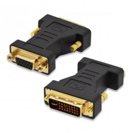 Adaptador DVI Macho para VGA Femea (24+5 pinos) DVI-I