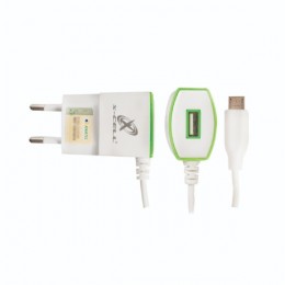 Carregador USB 5v 2.4a Xcell Xc-v8-24 Branco MicroUsb