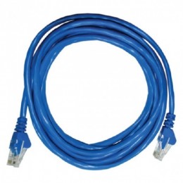 Cabo de Rede Patch Cord 10,0 metros Cat5 Pluscable Azul