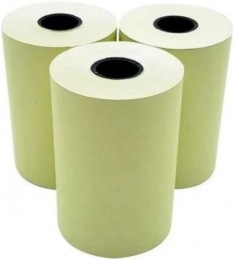 Bobina Termica 57mmx15m Amarela Unidade