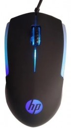 Mouse USB HP M160 Gamer 1000dpi Rgb Preto