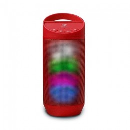 Caixa de Som C3tech Spb50rd Vermelha Bluetooth 8wts Rms