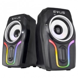 Caixa de Som Evus As-225d Color Wave Rgb 6w RMS