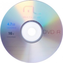 Midia Dvd-r Multilaser Dv061 Unidade