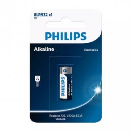 Pilha A23 Philips Bateria Alcalina LR23 8LR932/59 12v Unidade