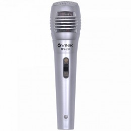 Microfone Vocal com Fio Vinik Mv-20 Prata
