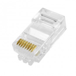 Conector RJ45 para Rede CAT5 Pacote com 100 Unidades