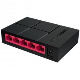 Switch 5 Portas Mercusys Ms105G Gigabit