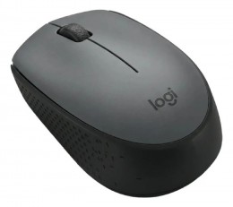 Mouse sem Fio Logitech M170 Cinza com Preto