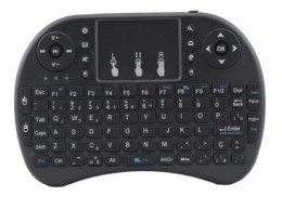Mini Teclado sem Fio com Toutch e Funcoes Multimidia