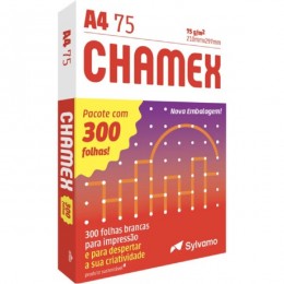 Papel Sulfite A4 300 Folhas Chamex