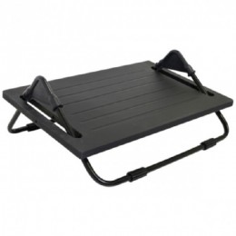 Apoio Ergonomico Para Pes Multivisao Preto MDF