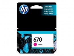 Cartucho HP 670 Magenta Cz115ab 3,5ml