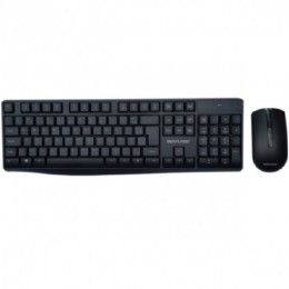 Kit Teclado e Mouse Sem Fio Multilaser Tc270 Preto