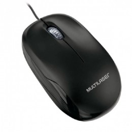 Mouse USB Multilaser Mo255 1200dpi Preto