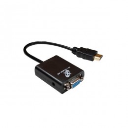 Cabo Conversor HDMI Macho para VGA Femea X-cell XC-ADP-33 com Audio
