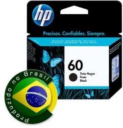 Cartucho HP 60 Preto Cc640wb 4,5ml