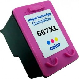 Cartucho Compativel HP 667xl Color