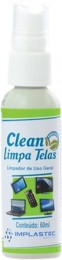 Clean Limpa Telas 60ml com Flanela - Implastec