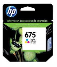 Cartucho HP 675 Color Cn691al 9ml