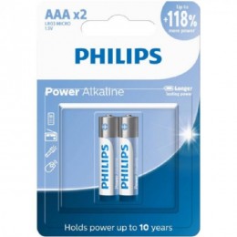 Pilha Alcalina AAA Philips Lr03p2b/59