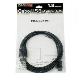Cabo Usb Plus Cable 2.0 A-MACHO X B-MACHO 1.8 Metros para Impressoras