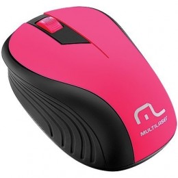 Mouse sem Fio Multilaser Mo214 Pink/preto