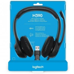 Fone Headset Logitech H390 Usb Altea Qualidade Sonora