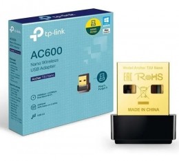 Adaptador Wireless USB Tp-link Ac600 Archer T2u Nano Dual Band